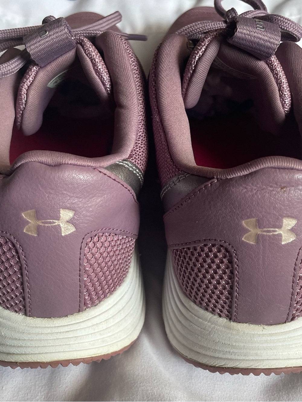Under Armour Ladies Purple Lace-Up Running Shoes 9M
